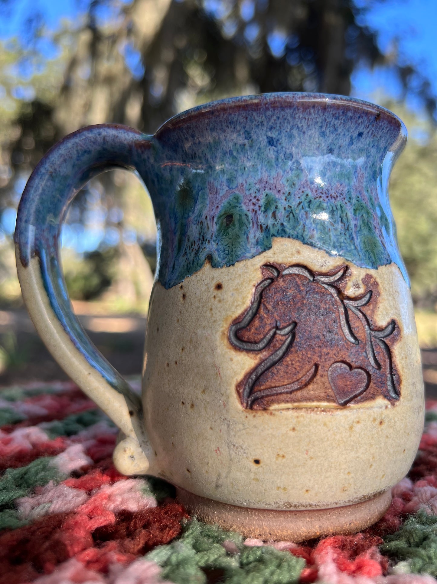 ✧ Handmade Horse Mug ✧