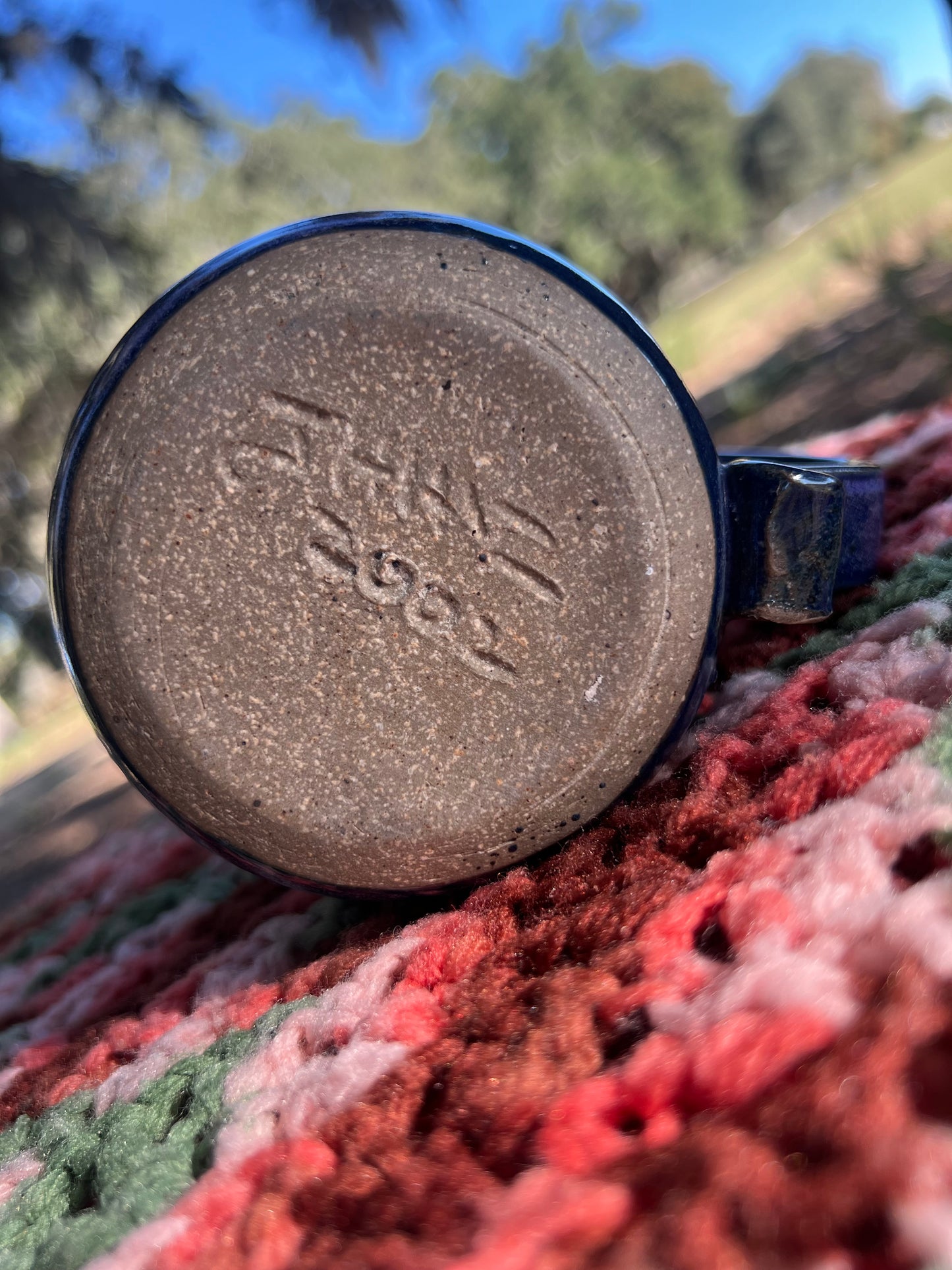 ✧ Handmade Blue Mug ✧ 2002