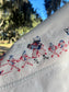 ✧ 1960’s Embroidered Austrian Tablecloth ✧ Natural Fibers